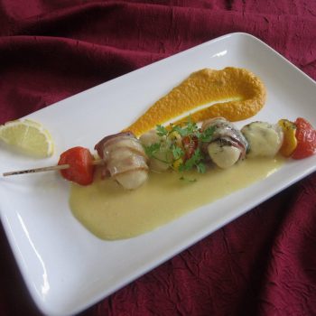 Brochette de Saint-Jacques